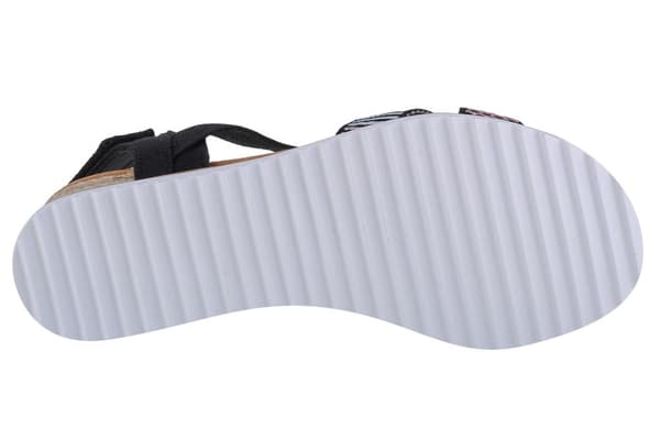 Skechers Desert Kiss - Secret Picnic 114139-BKMT, Kvinde, Sandaler, sort