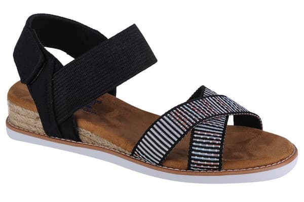 Skechers Desert Kiss - Secret Picnic 114139-BKMT, Kvinna, Sandaler, svart Black 37,5