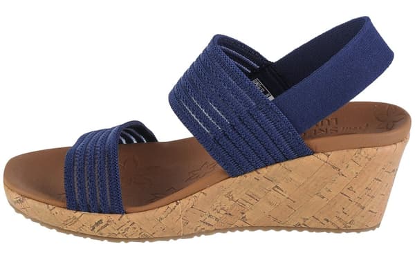 Skechers Beverlee - Sheer Luck 119571-NVY, Kvinna, Sandaler, marinblå