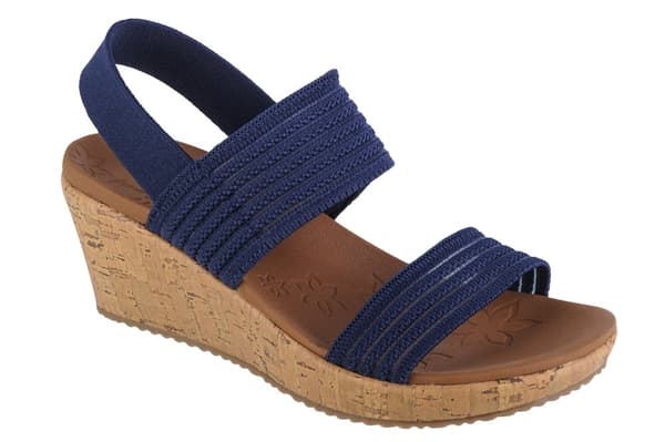 Skechers Beverlee - Sheer Luck 119571-NVY, Kvinna, Sandaler, marinblå