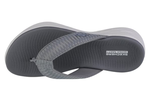 Skechers On The Go 600 - Favorite 140701-GRY, Kvinna, Flip flops, grå