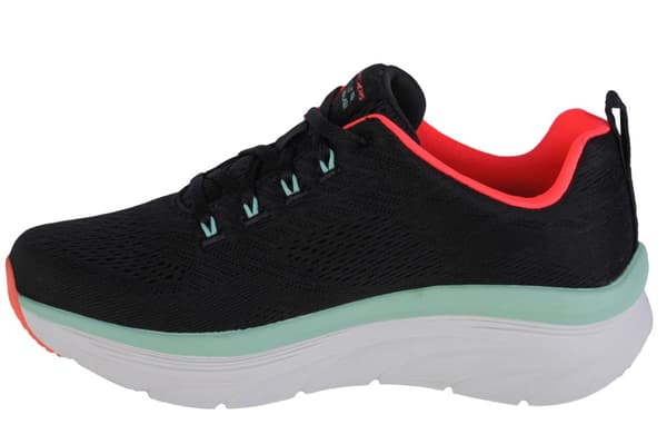 Skechers D'Lux Walker - Fresh Finesse 149368-BKMN, Kvinna, Sneakers, svart