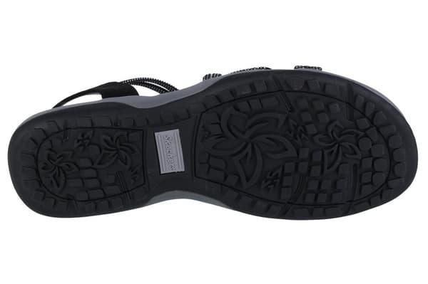 Skechers Reggae Slim - Turn It Up 163117-BLK, Kvinna, Sandaler, svart