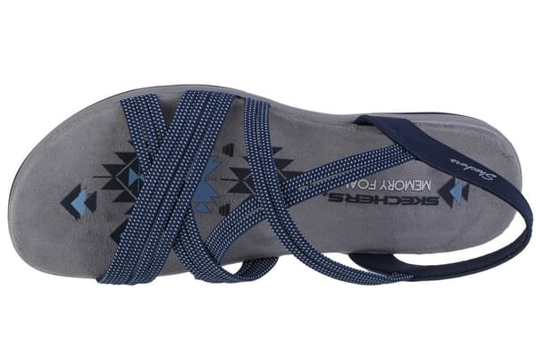 Skechers Reggae Slim - Turn It Up 163117-NVY, Kvinde, Sandaler, marine blå
