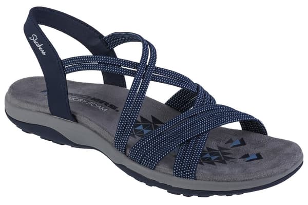 Skechers Reggae Slim - Turn It Up 163117-NVY, Kvinde, Sandaler, marine blå