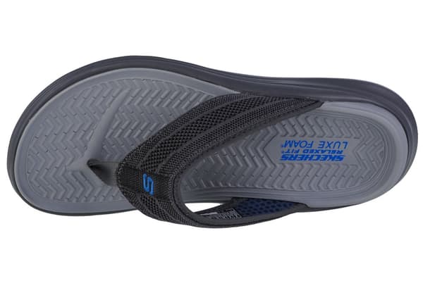 Skechers Sargo - Point Vista 204383-CHAR, Mand, Klipklapper, grå