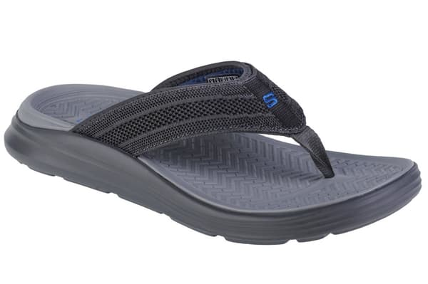 Skechers Sargo - Point Vista 204383-CHAR, Mand, Klipklapper, grå Grey 41