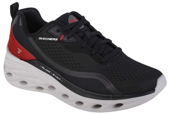 Skechers Glide Step Swift - Midio 232636-BKRD, Mand, Løbesko, sort Black 43