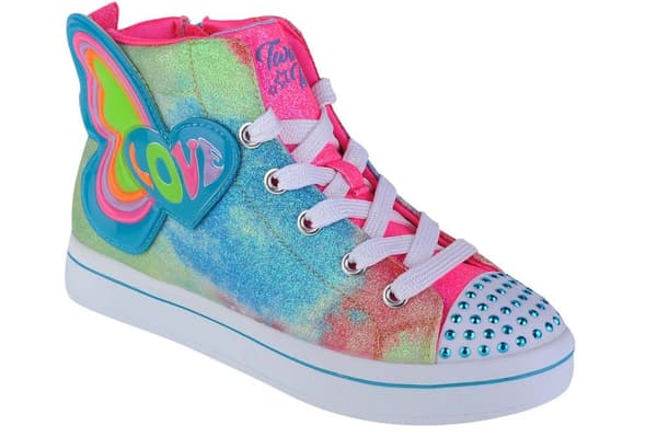 Skechers Twi-Lites 2.0-Butterfly Love 314450L-MLT, för Tjej, Plimsolls, flerfärgad