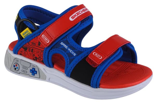 Skechers Power Splash 402264L-RDBL, för Pojke, Sandaler, röd