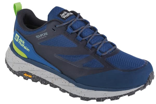 Jack Wolfskin Terraventure Texapore Low M 4051621-1274, Man, Träningsskor, marinblå