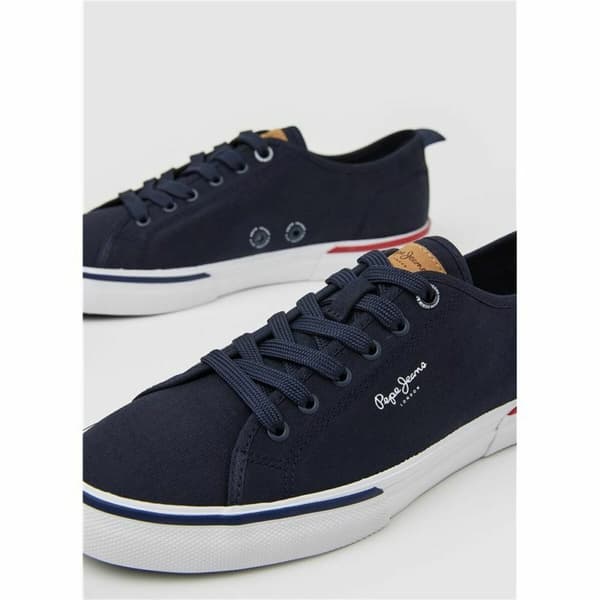 Sportskor Casual Herr Pepe Jeans Kenton Smart Mörkblå - 43