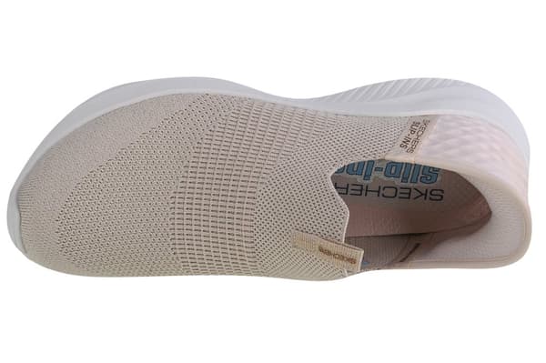 Skechers Ultra Flex 3.0-Glitter Me Slip-ins 149591-NTGD, Kvinde, Sneakers, beige