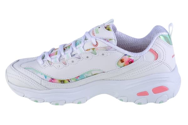 Skechers D'Lites-Blooming Fields 149794-WMLT, Kvinde, Sneakers, hvid