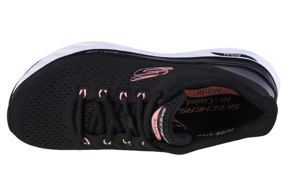 Skechers Arch Fit Glide-Step-Top Glory 149873-BKPK, Kvinna, Sneakers, svart