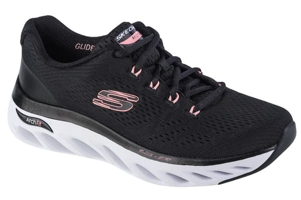 Skechers Arch Fit Glide-Step-Top Glory 149873-BKPK, Kvinna, Sneakers, svart Black 41