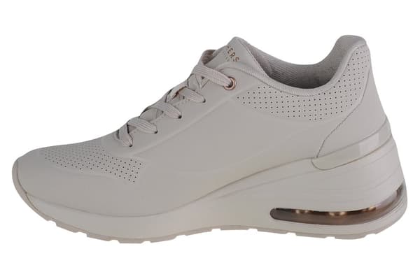 Skechers Million Air-Elevated Air 155401-OFWT, Kvinna, Sneakers, beige