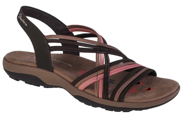 Skechers Reggae Slim Simply Stretch Sandals 163023-CHMT, Kvinde, Sandaler, brun