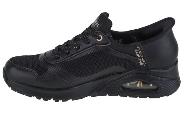 Skechers Uno-Slip-In Air 177111-BBK, Kvinde, Sneakers, sort