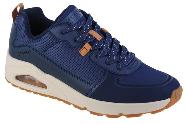 Skechers Uno-Layover 183010-NVY, Mand, Sneakers, marine blå