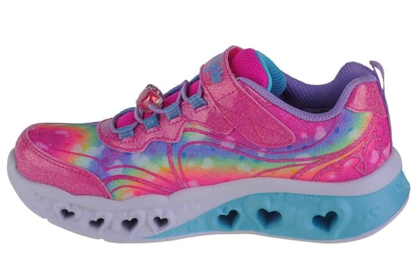 Skechers Flutter Heart Lights-Groovy Swirl 303253L-HPLV, för Tjej, Sneakers, rosa