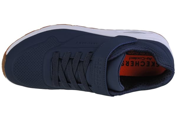 Skechers Uno Air Blitz 403673L-NVY, til Dreng, Sneakers, marine blå