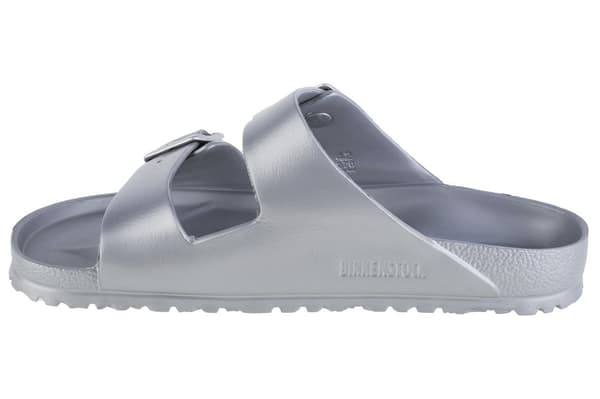 Birkenstock Arizona 1003490, Mand, Slides, sølv