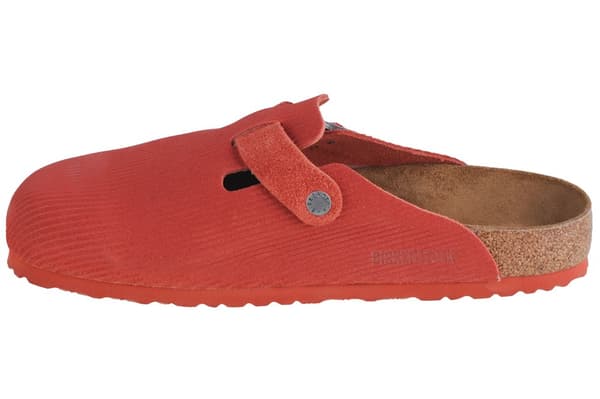 Birkenstock Boston 1025645, Unisex, Tofflor, vinröd