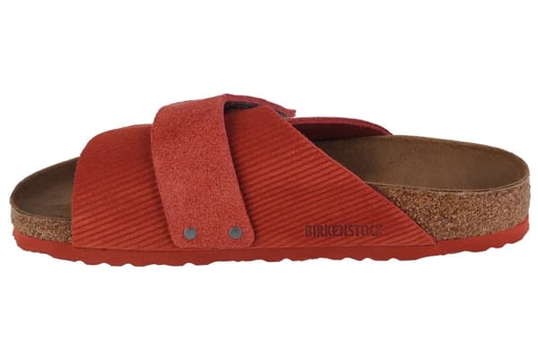 Birkenstock Kyoto 1025653, Unisex, Tofflor, vinröd