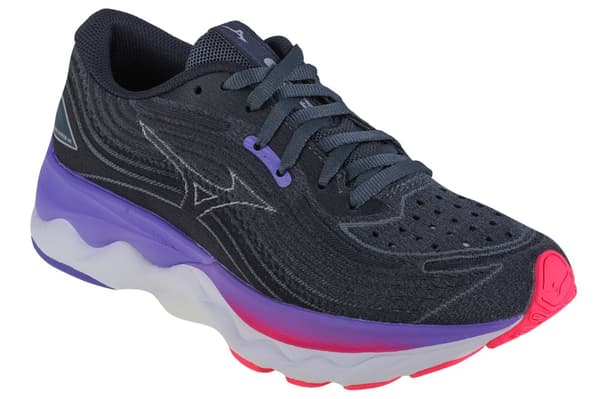 Mizuno Wave Skyrise 4 J1GD230971, Kvinna, Löparskor, grå