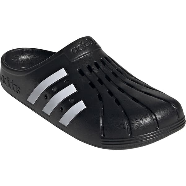 Adidas Sandaler Adilette Clog Svart EU 44 1/2 Kvinna