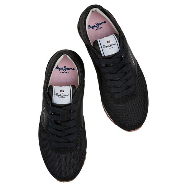 Pepe Jeans Utbildare London Sequins Svart EU 37 Kvinna