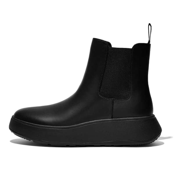 Fitflop Støvler F-mode Leather Sort EU 38 Kvinde