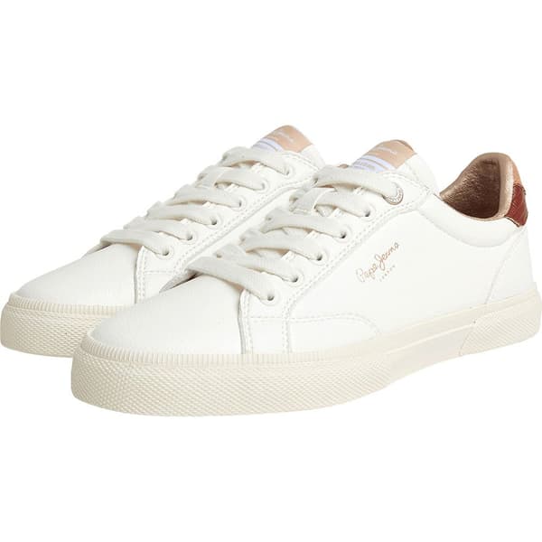 Pepe Jeans Utbildare Kenton Class W Vit EU 38 Kvinna