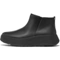 Miniatyrbillede 1 af 6: Fitflop StØvler F-mode Leather Flatform Zip Ankle Sort EU 38 Kvinde