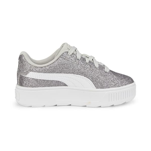 Puma Flickskor Karmen Glitz Ps Silver EU 28