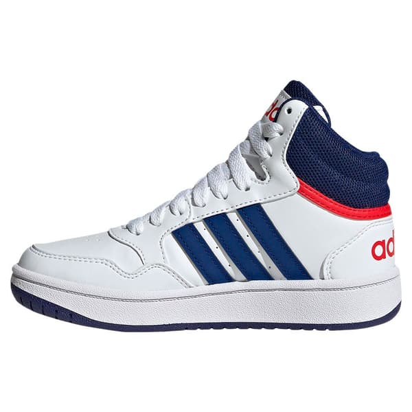 Adidas Lasten Valmentajat Hoops Mid 3.0 Valkoinen EU 30 1/2