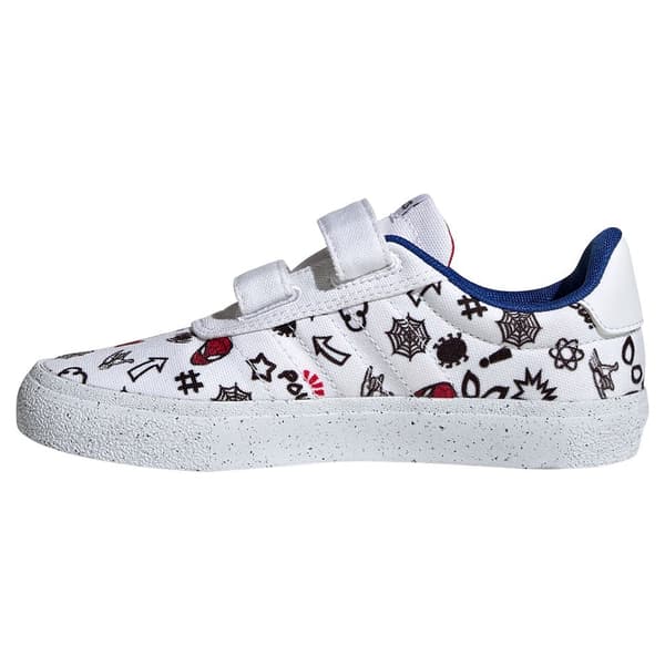 Adidas Børne Trænere Vulcraid3r Spiderman Cf Hvid EU 33