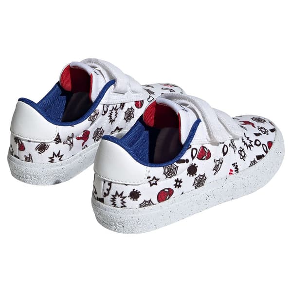 Adidas Børne Trænere Vulcraid3r Spiderman Cf Hvid EU 34