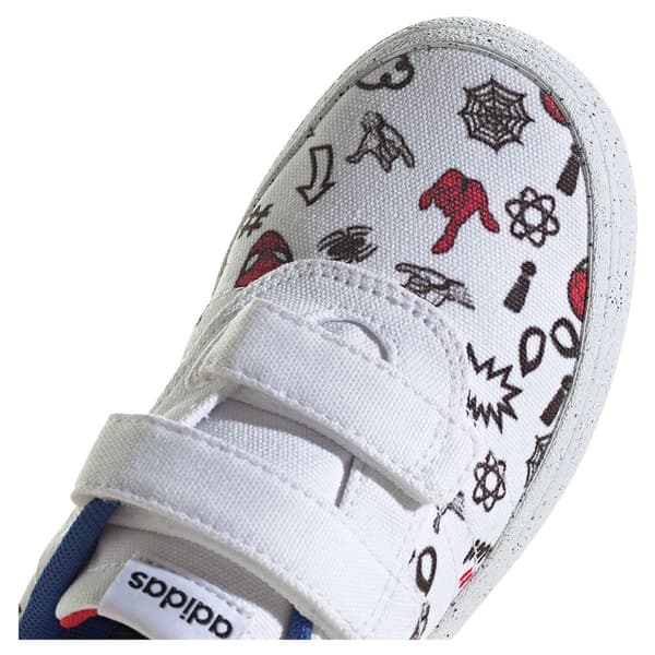 Adidas Børne Trænere Vulcraid3r Spiderman Cf Hvid EU 34