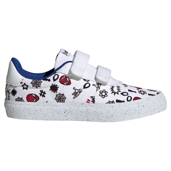 Adidas Børne Trænere Vulcraid3r Spiderman Cf Hvid EU 34