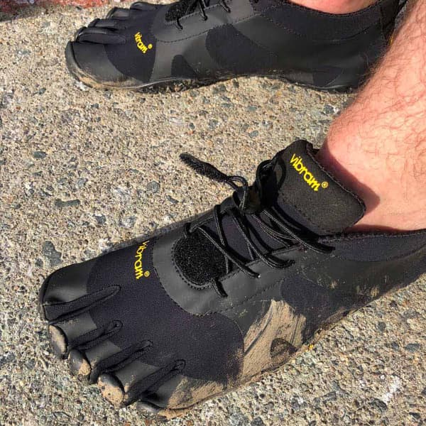 Vibram Fivefingers Maastojuoksukengät V Alpha Musta EU 42 Mies