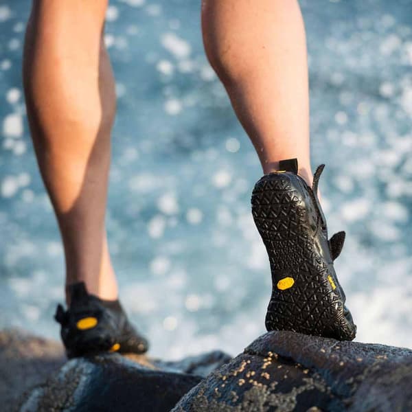 Vibram Fivefingers Løbe Skoe V Aqua Sort EU 37 Kvinde