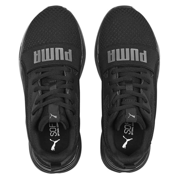 Puma Juniorien Juoksukengät Wired Run Pure Musta EU 38 Poika