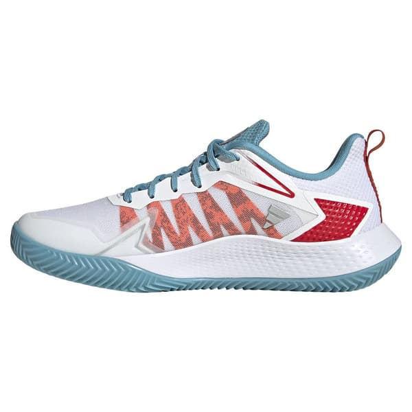 Adidas Alla Hovskor Defiant Speed Clay Vit EU 40 Kvinna