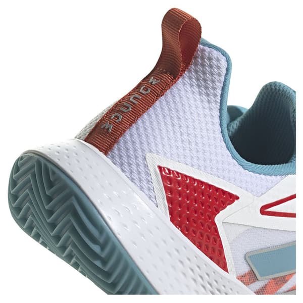 Adidas Alla Hovskor Defiant Speed Clay Vit EU 40 Kvinna
