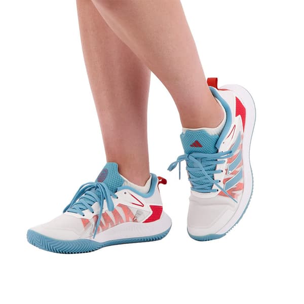 Adidas Alla Hovskor Defiant Speed Clay Vit EU 40 Kvinna