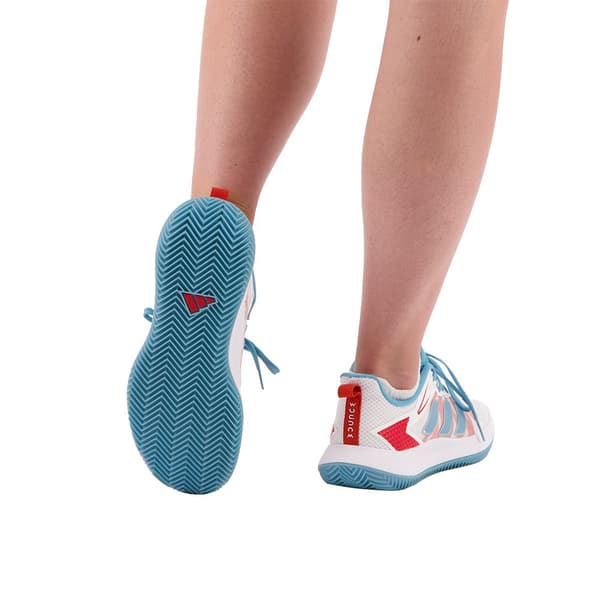 Adidas Alla Hovskor Defiant Speed Clay Vit EU 40 Kvinna