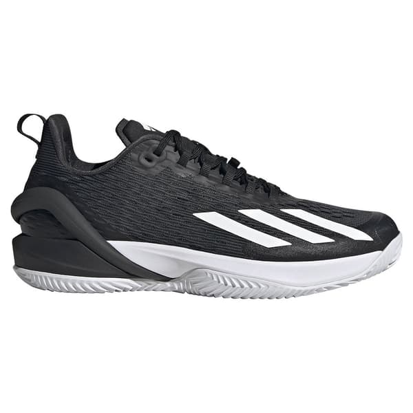 Adidas Alle Court Sko Adizero Cybersonic Clay Sort EU 44 2/3 Mand
