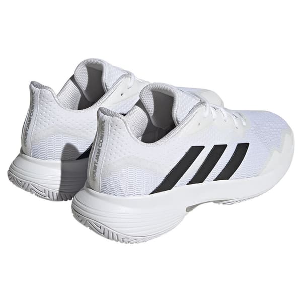Adidas Alle Court Sko Courtjam Control Hvid EU 44 2/3 Mand